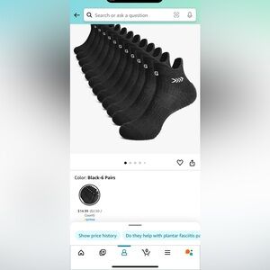 Men’s ankle compression socks